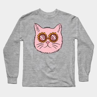 Groovy Cat Long Sleeve T-Shirt